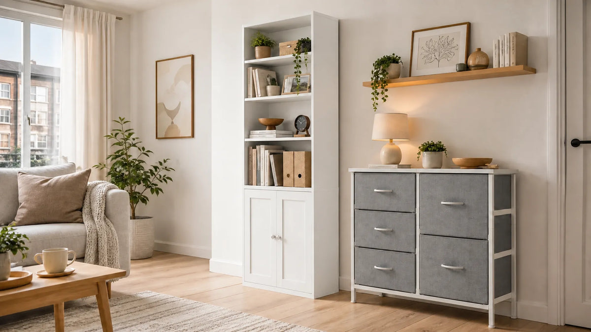 How to Plan Vertical Storage in a Small Living Room Without Blocking Movement