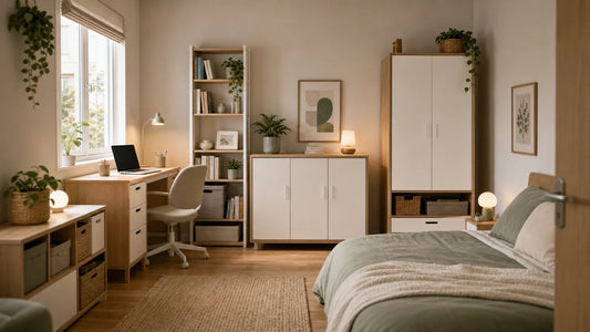 Small Bedroom Storage Ideas When You Do Not Have Built-in Wardrobes