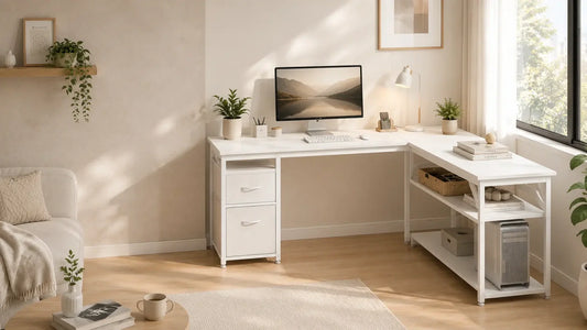 Small Corner Desk for a Tiny Home Office: How to Check Fit, Orientation and Chair Space